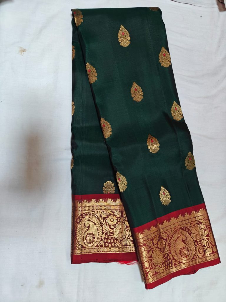 Dharmavaram Handloom Semi Pattu Sarees