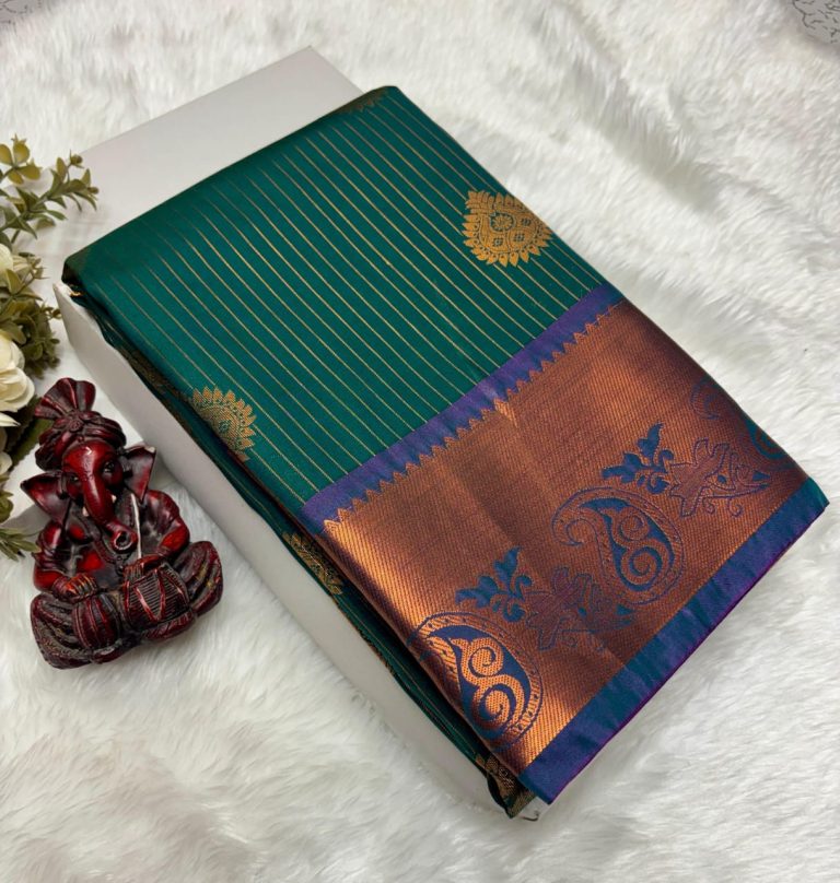 Kanchipuram Handloom  Soft Silk Saree