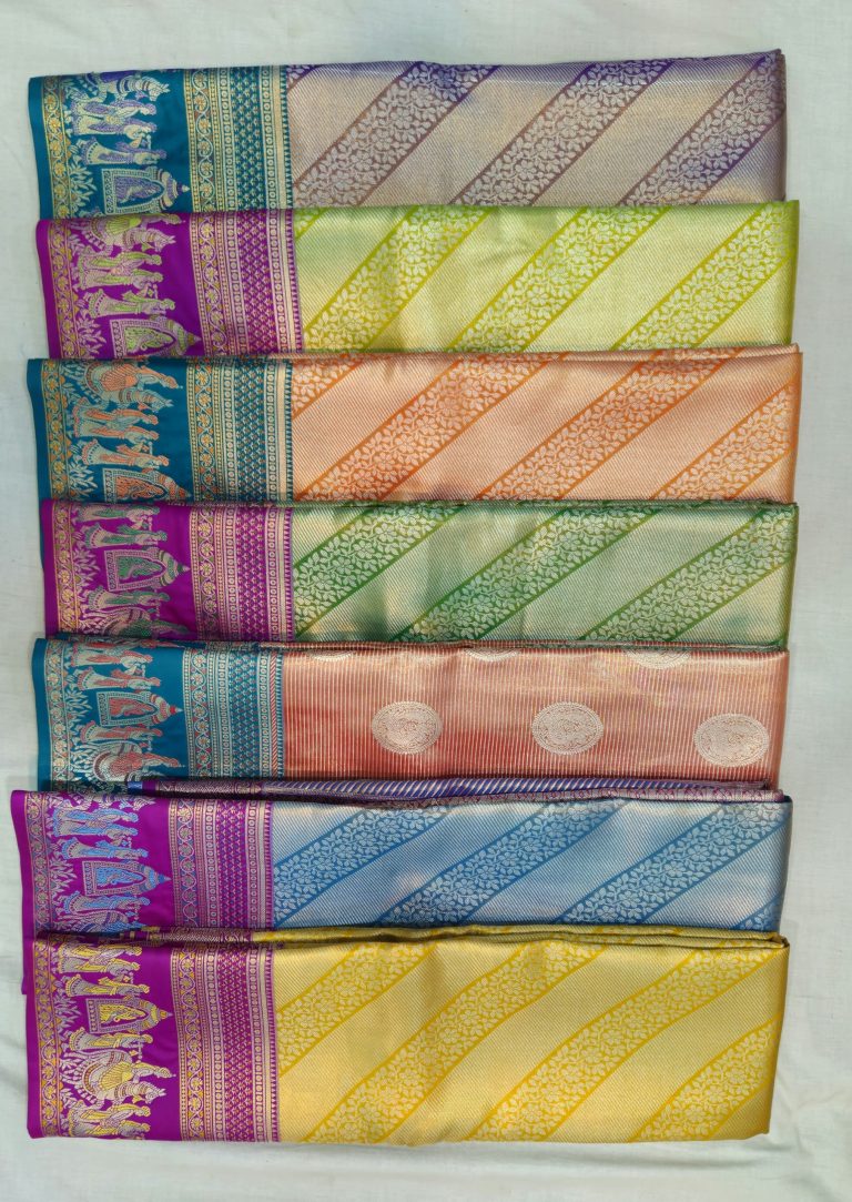Kanchipuram Semi Silk Sarees