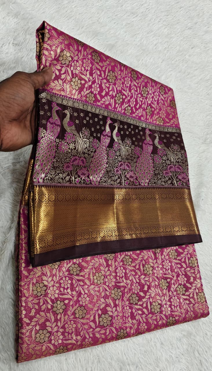 Kanchipuram Semi Silk Sarees